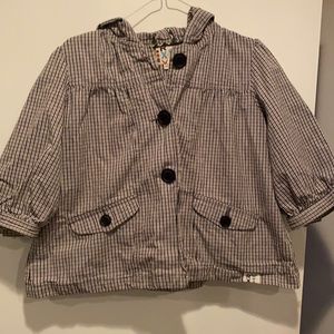 RXV CROP JACKET with HOOD